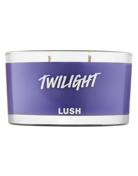 LUSH Twilight 4 wick candle in purple - view 1