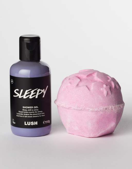 LUSH Twilight Bath Bomb & Sleepy Shower Gel Duo Set, 3 of 3