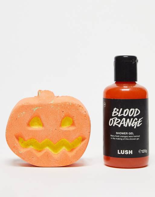 LUSH – You Glad It's Halloween? –  Zestaw z kulą do kąpieli i żelem pod prysznic