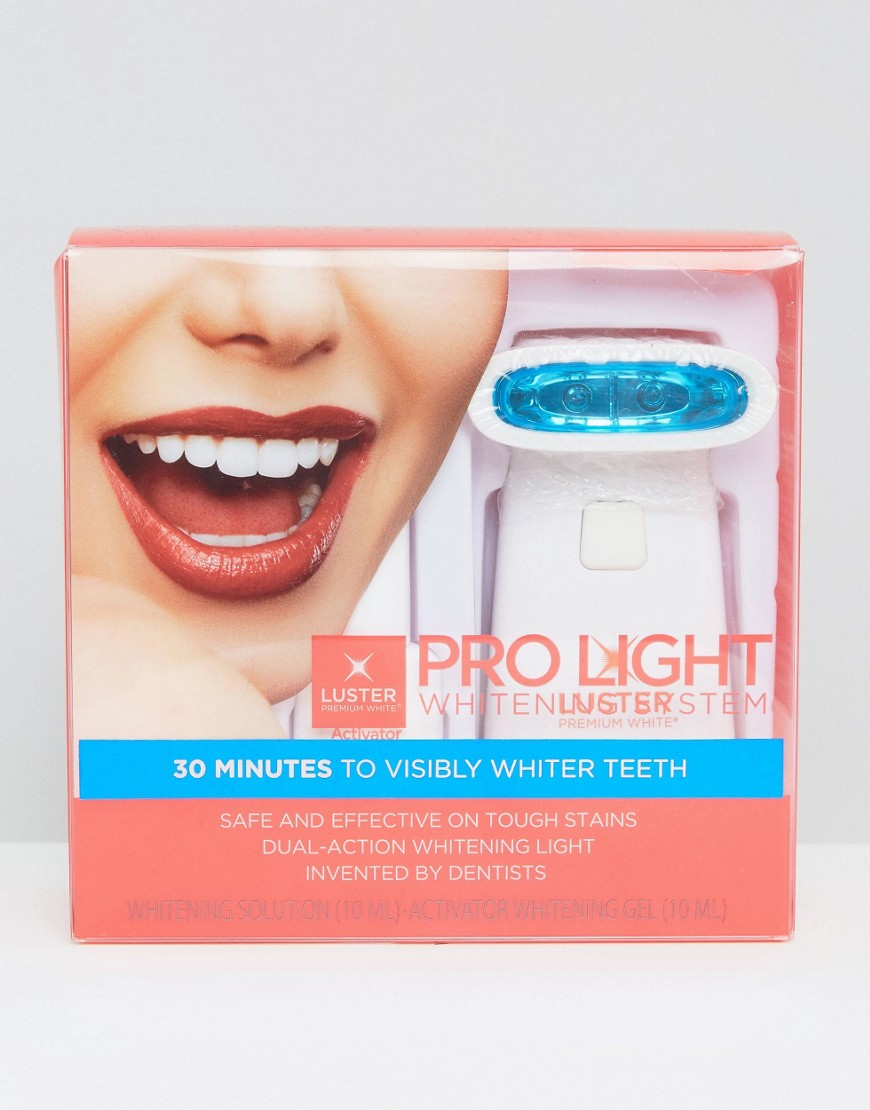 Beauty Extras - Luster pro light teeth whitening system-no colour