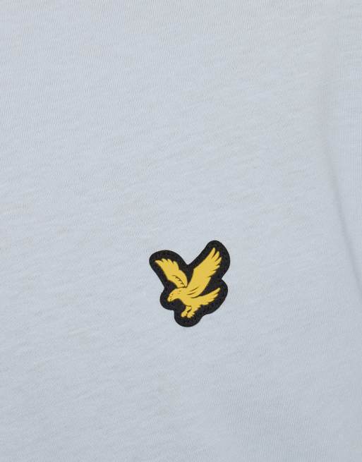 Lyle & Scott - 015 - T-shirt sportiva a maniche corte blu laguna, 6 di 7