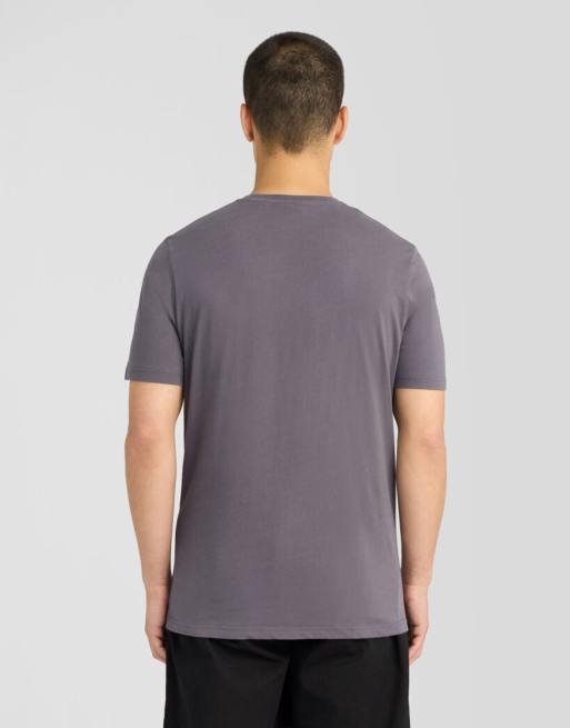 Lyle & Scott - 079 - T-shirt sottile a maniche corte color ferro, 4 di 6