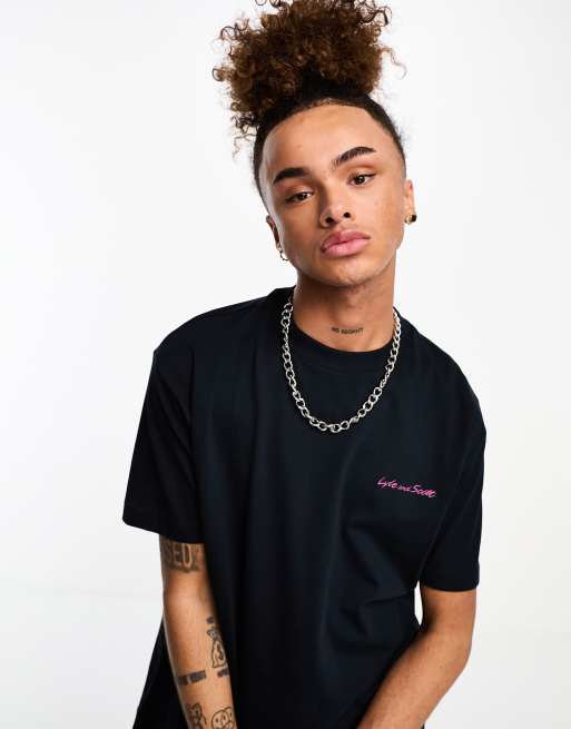 Lyle & Scott Archive boxy fit t-shirt in navy