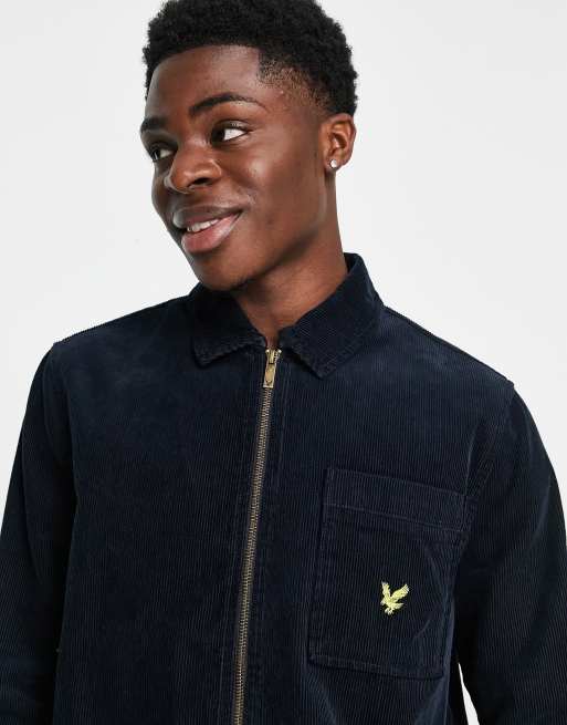 Lyle and scott cord on sale jacket