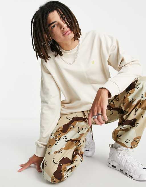 Lyle & Scott - Archive - Felpa oversize bianca