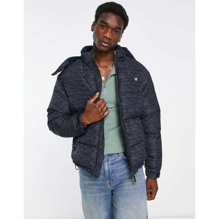 Lyle and scott sale lightweight puffer jacket navy