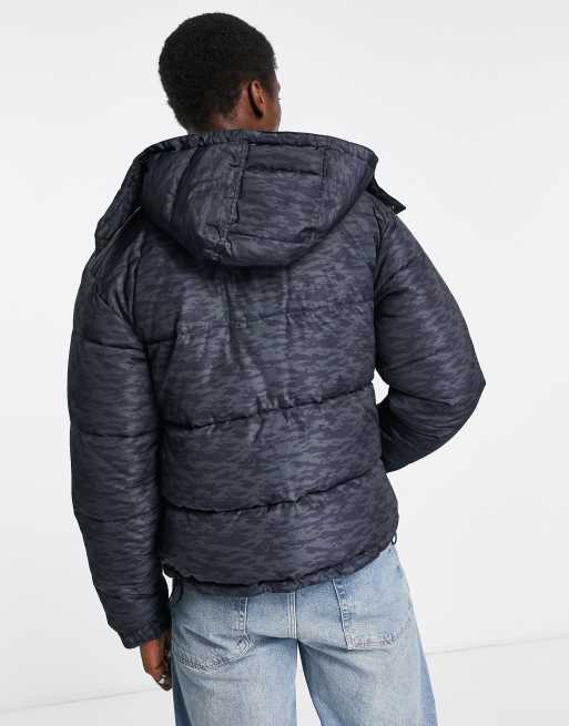 Lyle and scott hot sale blue puffer jacket