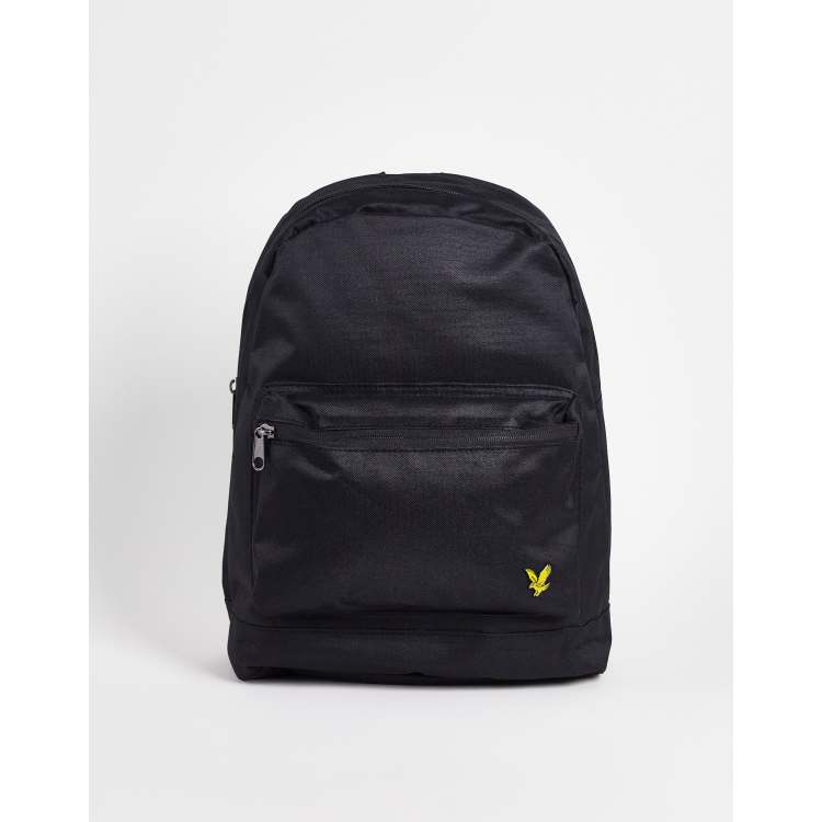 Lyle and scott store backpack black