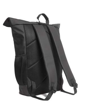 Lyle & Scott Bags weather resistant roll top bag in z865 jet black