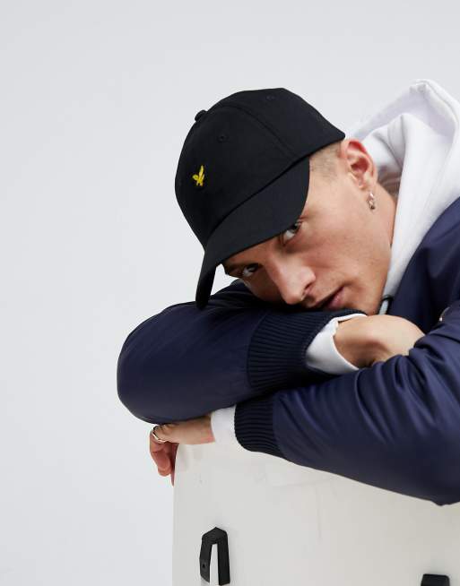 Lyle and scott store black cap