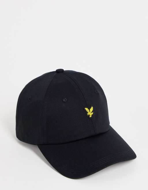 Lyle & Scott – Baseballkappe in Schwarz