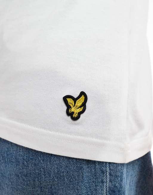 Lyle & Scott  Basic 3 Pack T-shirt in White   , 3 of 4