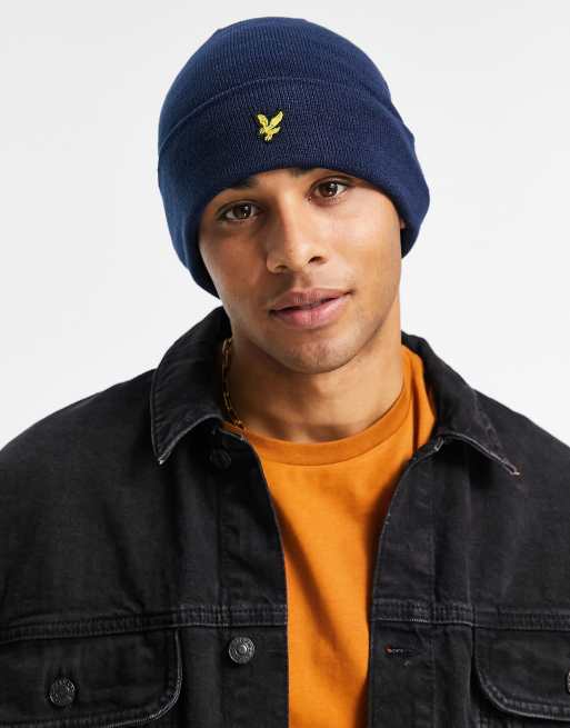 Lyle and scott store beanie hat