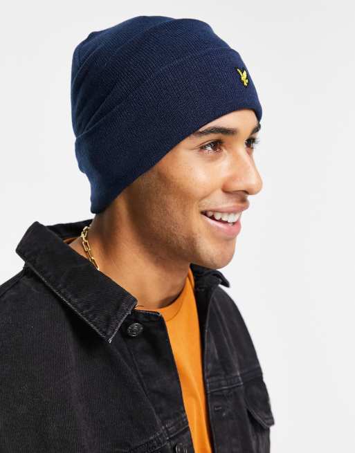 lyle and scott beanie hat