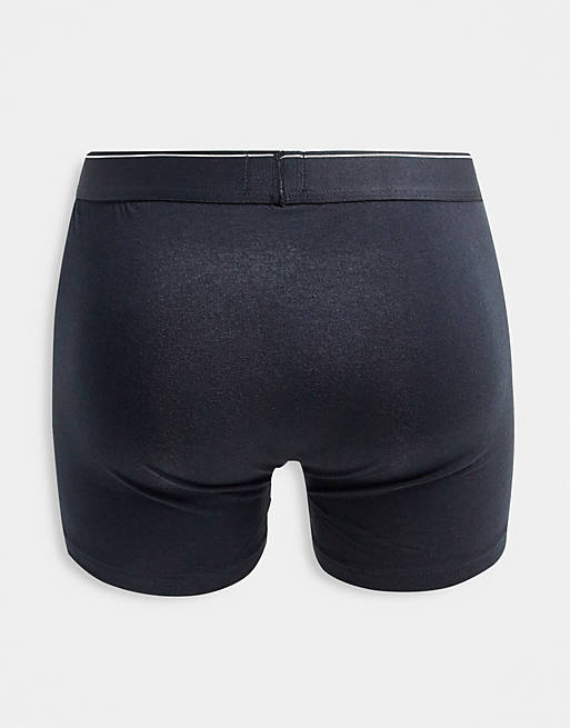 Men Underwear/Lyle & Scott Bodywear 3 pack trunks in black/green/grey 