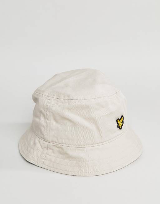 Lyle and scott hot sale bucket hat white