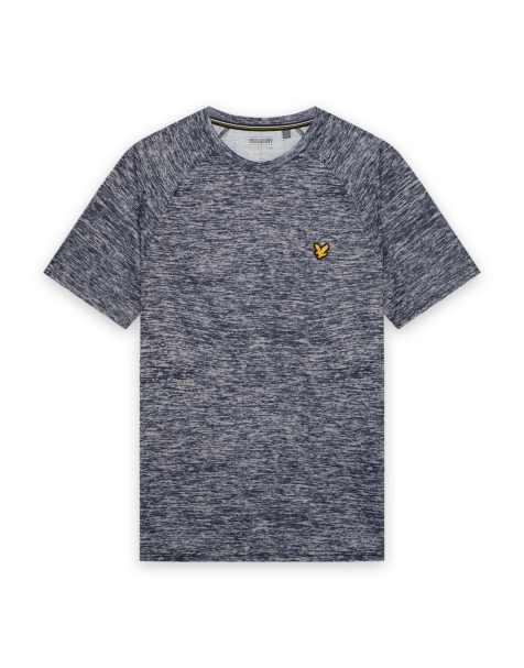 Lyle & Scott camiseta raglán de manga corta en negro azabache - view 1