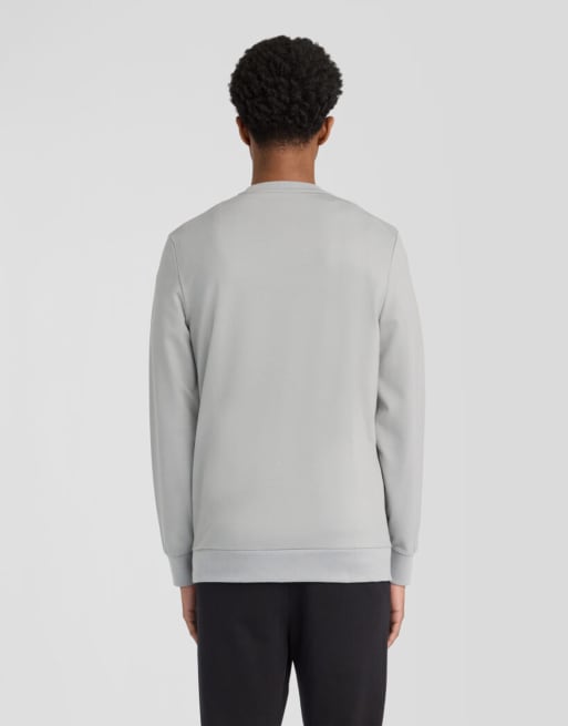 Lyle & Scott - capa intermedia con cuello redondo en forro polar gris Y106 Ultimate, 4 de 6