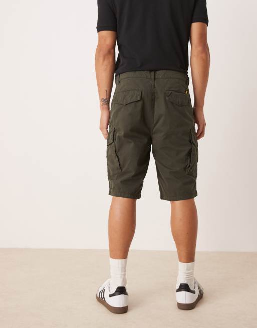 Lyle & Scott Cargo Short in green, 4 of 5