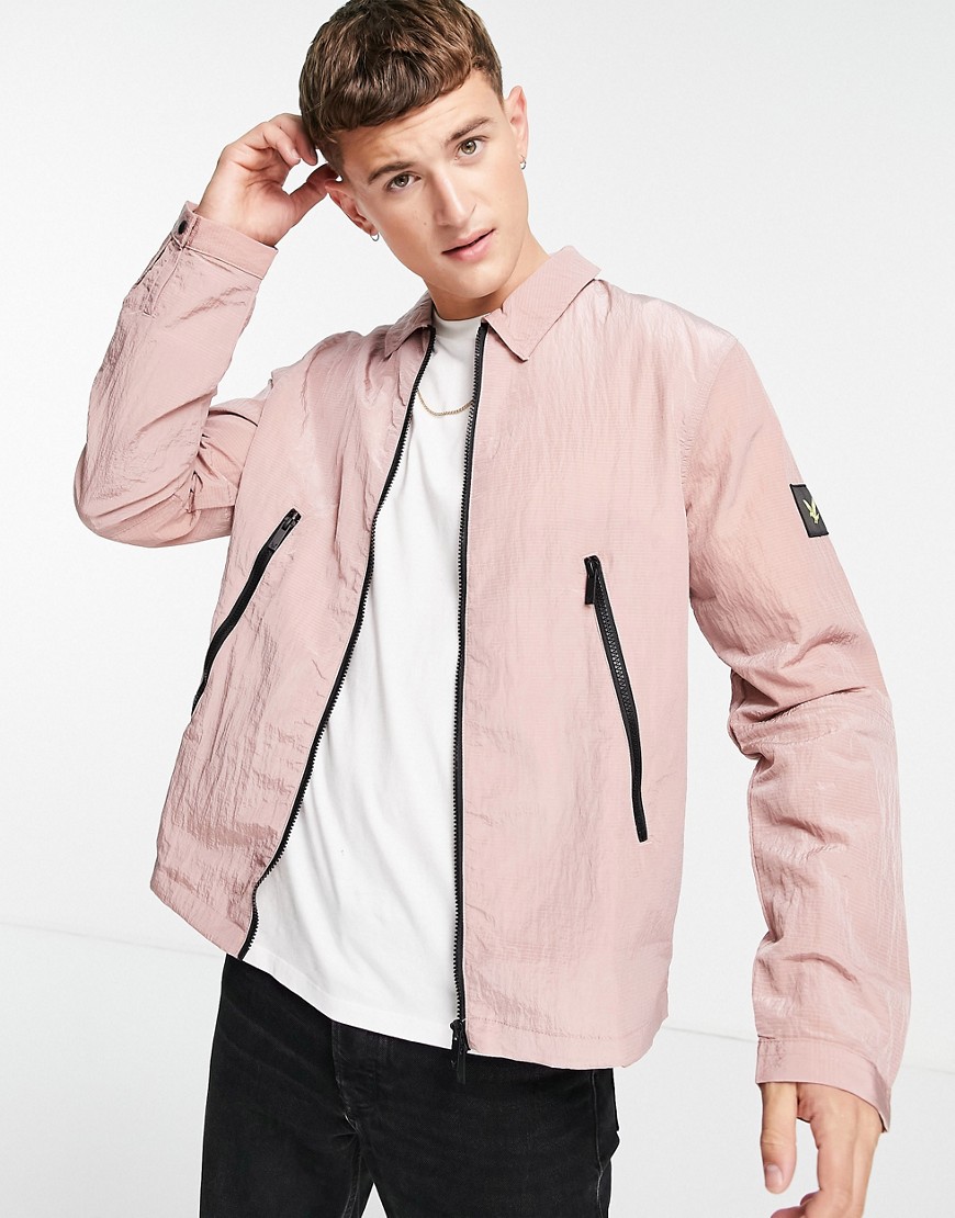 Lyle & Scott - Casual overshirt in roze