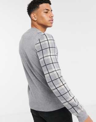 lyle and scott check jumper