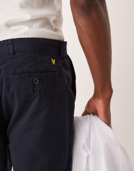 Lyle & Scott chino short in navy, 3 of 5