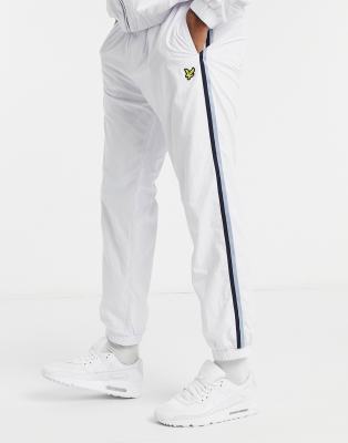 lyle and scott taped joggers