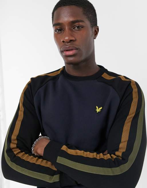 Lyle and scott 2025 colour block sweatshirt