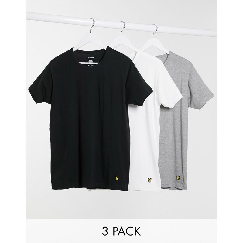  Confezioni multipack Lyle & Scott - Confezione da 3 T-shirt da casa multi