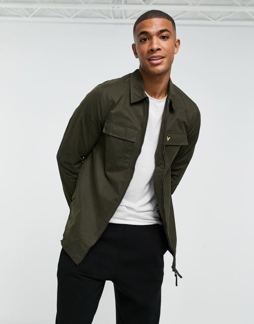 Lyle & Scott cotton and nylon overshirt | ASOS