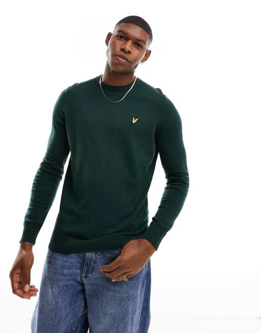 Lyle and best sale scott green jumper