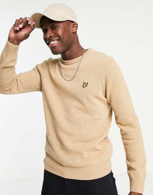 Lyle and scott on sale v neck lambswool jumper