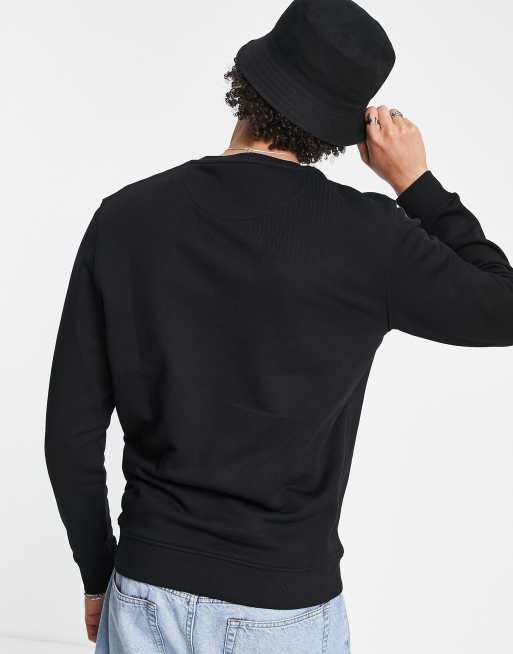 Lyle & Scott crew neck sweat in black , 4 of 4