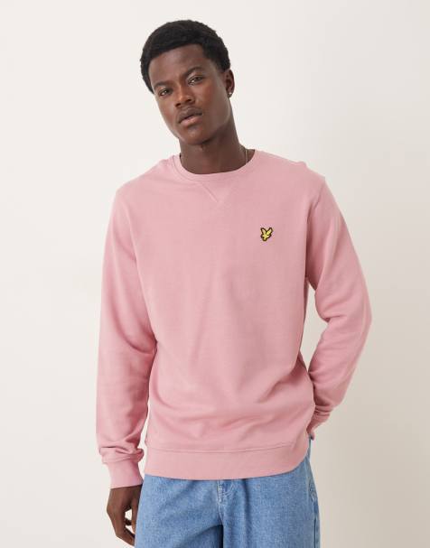 Lyle & Scott  crew neck sweatshirt in  garden rose - view 1