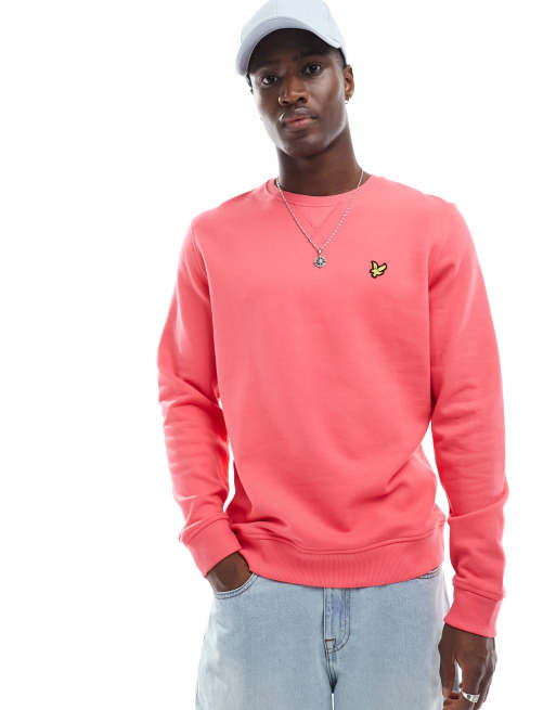 Lyle & Scott  Crew Neck Sweatshirt in Pink