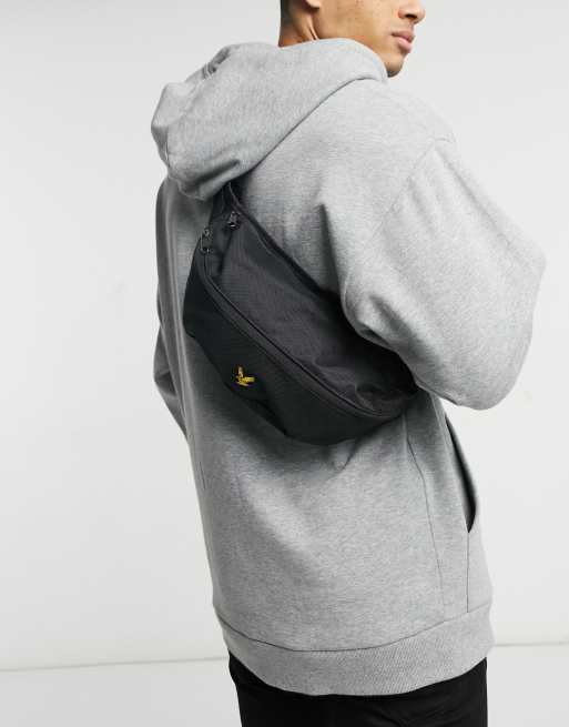 Lyle Scott cross body sling bag in black