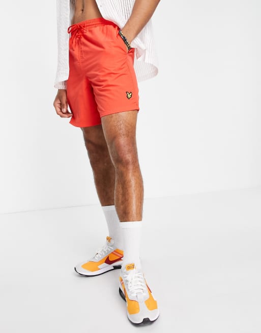 Lyle & Scott – Czerwone szorty kąpielowe