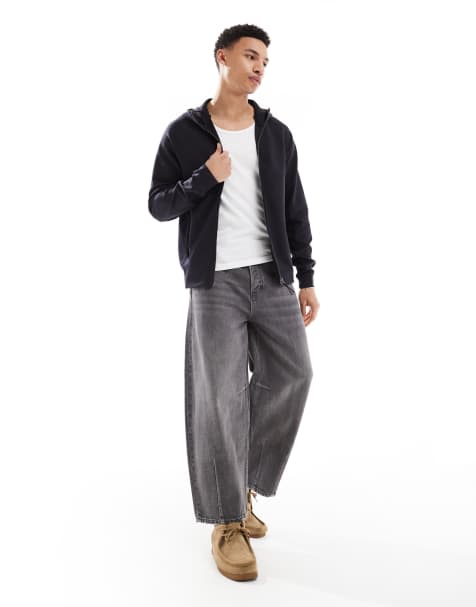 Lyle & Scott diagonal interlock hooded zip through in lacquer