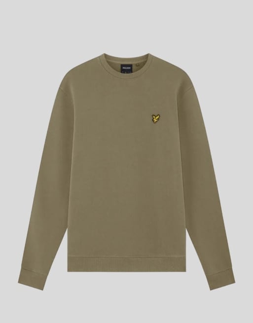 Lyle & Scott felpa girocollo da strato intermedio in W837 Woolwich, 5 di 6