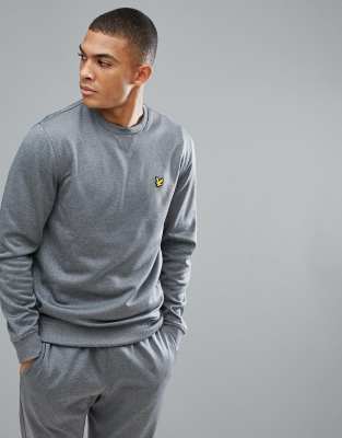 lyle and scott grey tracksuit