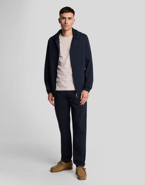 Lyle & Scott five pockets chino in  dark navy  - view 1