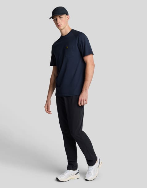 Lyle & Scott five pockets chino in  jet black - view 1