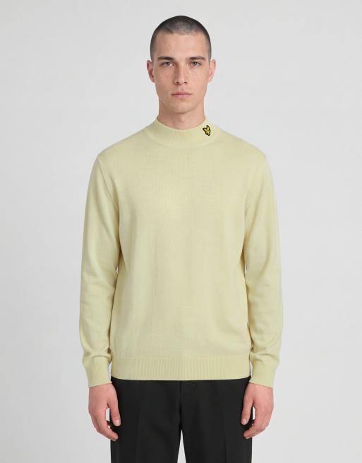 Lyle & Scott - Gebreide coltrui in zacht ivoorwit, 2 van 6