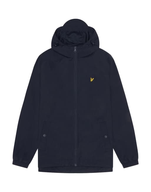 Lyle & Scott - Giacca con cappuccio verde oliva con zip  , 6 di 7