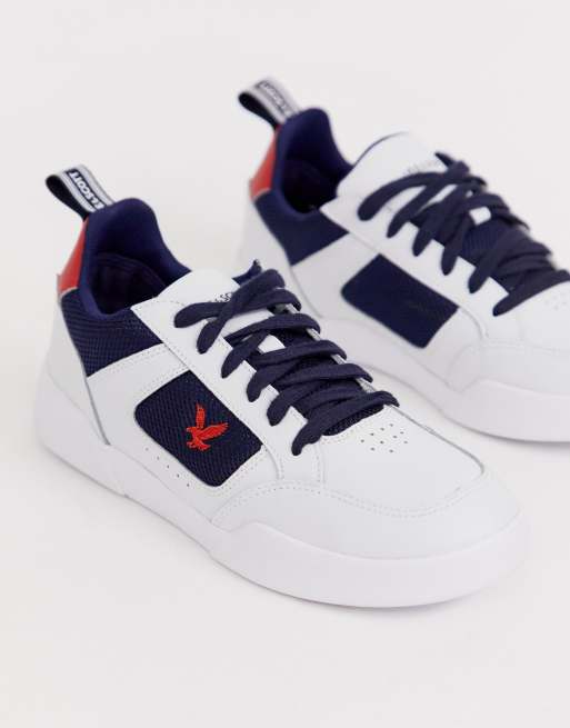 Lyle and cheap scott white trainers