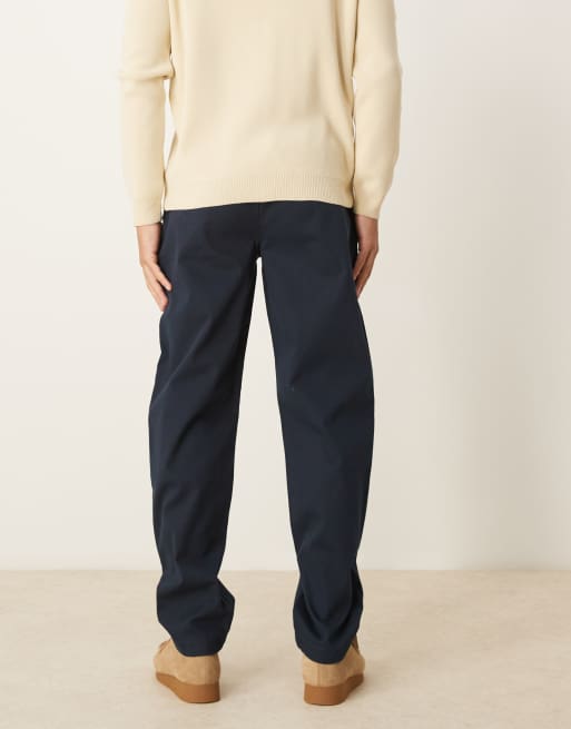 Lyle & Scott – Granatowe spodnie sztruksowe, część zestawu, 3 z 5