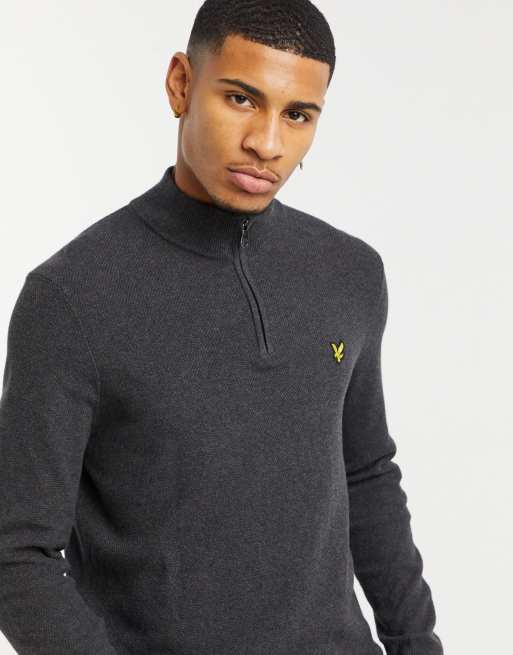 Lyle & scott 2025 half zip sweater