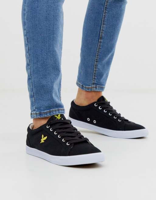lyle and scott canvas pumps