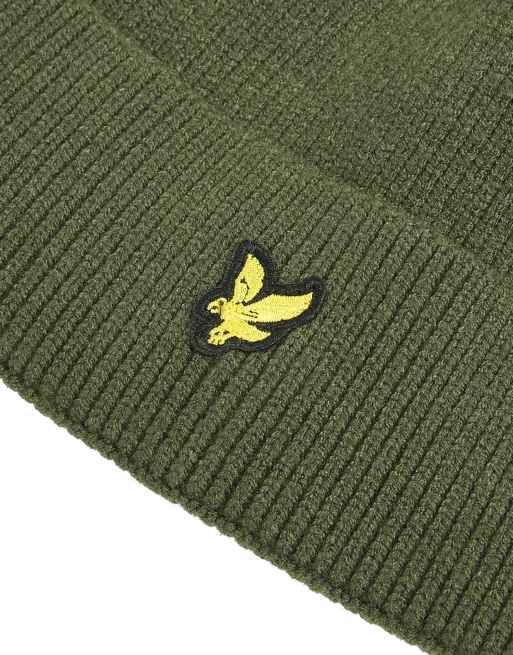 Lyle & Scott Headwear beanie in x848 deep depths, 3 of 6