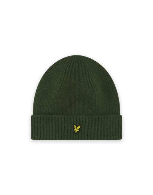 Lyle & Scott Headwear beanie in x848 deep depths, 4 of 6